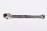 Agrati cottered chromed steel left crankarm in 170 mm