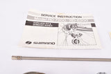 NOS Shimano Dura-Ace EX #SL-7210 braze-on (and clamp-on #SL-7200) Gear Lever Shifter set from 1979