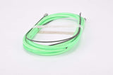 NOS Neon Green C.I. (Casiraghi Industrial) Kit Freno Mountainbike #4058 Brake Cable Set for front and rear Shimano type cantilver brake from the 1990s