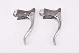 Custom drilled Campagnolo (Nuovo) Record Brake Lever set #2030 from the 1960s - 1980s