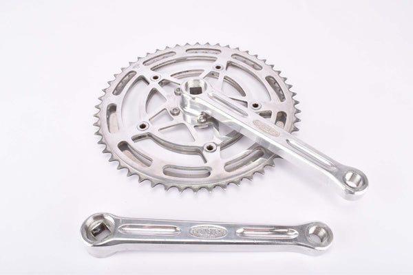 Stronglight 49D Marque Depose Crankset with 52/48 Teeth in 170mm length from the 1960s - 1970s