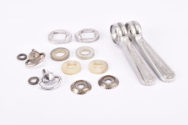 Campagnolo Record / Super Record #1014 (#1013/5 & #1013/6) braze-on Gear Lever Shifter Set from the 1970s - 80s