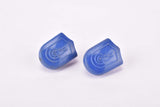 Blue Campagnolo Victory Pedal Toe Clip Strap Retainer #7188004 end Buttons from the 1980s