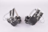 NEW Wellgo #M085 pedals including toeclips and double straps from 1990s NOS