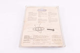 NOS/NIB Campagnolo #BR-MI500 replacement brake pad set (4pcs) from the 1990s - 2000S