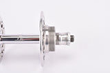 NOS Fratelli Brivio FB 3-Piece aluminum High Flange front Hub with 36 holes and italian thread from the 1950s