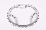 Gnutti 3-arm / 3-pin chromed steel single Chainring with 48 teeth and 116 mm BCD from the 1940s ~ 1960s