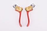 Red and Gold anodized Altenburger Sport, City and Touring Lever #S/125 from the 1950s - 1960s