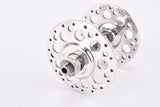 NOS Fratelli Brivio FB 3-Piece aluminum High Flange front Hub with 36 holes and italian thread from the 1950s
