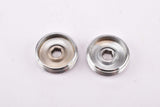 Ofmega chromed Metal crank set dust caps from the 1960s - 1970s