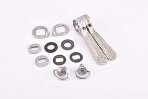 Campagnolo Record / Super Record #1014 (#1013/5 & #1013/6) braze-on Gear Lever Shifter Set from the 1970s