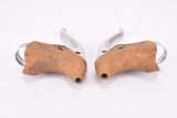 Shimano #BL-Z325 non-aero brake lever set with brown hoods from 1987