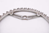 Gnutti 3-arm / 3-pin chromed steel double Chainring with 49/46 teeth and 116 mm BCD from the 1940s ~ 1960s