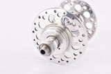 NOS Fratelli Brivio FB 3-Piece aluminum High Flange front Hub with 36 holes and italian thread from the 1950s
