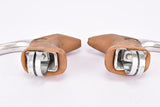 Shimano #BL-Z325 non-aero brake lever set with brown hoods from 1987