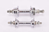 NOS Weco Nabe Chrome plated steel Hub set with english thread (BSA) solid axle and 36 holes from the 1950s - 1970s