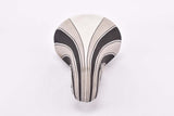 NOS/NIB black and white Selle Italia Turbo Bio Lycra Saddle from 1987 - second quality!
