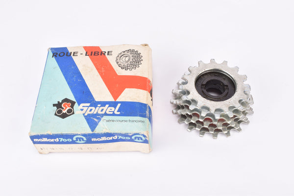 NOS/NIB Spidel "Roue-Libre" Maillard 700, Maillard 700 Course 6-speed Freewheel with 15-20 teeth and english thread from 1984