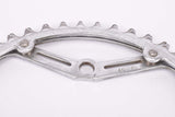Gnutti 3-arm / 3-pin chromed steel double Chainring with 49/46 teeth and 116 mm BCD from the 1940s ~ 1960s