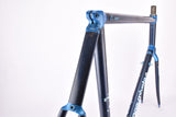 Defective Blue Koga-Miyata FullPro Carbolite Monostay Carbon fibre frame set with aluminum lugs in 63 cm (c-t) / 61.5 cm (c-c) with Carbolite-2 tubing from 1992