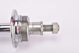 NOS Weco Nabe Chrome plated steel Hub set with english thread (BSA) solid axle and 36 holes from the 1950s - 1970s
