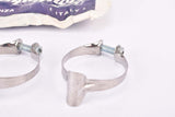 NOS Campagnolo #649 top tube cable housing guide clip / clamp outer band set from the 1960s - 1980s