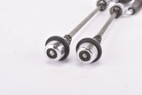 NOS Shimano Deore XT #M730 quick release set, front and rear Skewer for 100 / 130 mm from the 1980s - 1990s