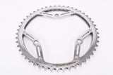 Gnutti 3-arm / 3-pin chromed steel double Chainring with 49/46 teeth and 116 mm BCD from the 1940s ~ 1960s