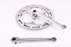 Solida 3-Arm Cottered chromed steel Crankset with 52/47 Teeth and 170mm length from the 1970s