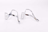 NOS Christophe Brevete Cyclocross steel double toe clip set in size M from the 80s
