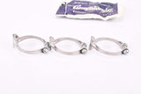NOS Campagnolo #649 top tube cable housing guide clip / clamp outer band set from the 1960s - 1980s