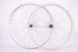 28" (700C/622mm) Wheelset with hard anodized clincher Rims and Shimano 600 AX #FH-6361 Hubs from 1981