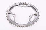 Magistroni 3-arm / 3-pin chromed steel double Chainring with 51/48 teeth and 116 mm BCD from the 1940s ~ 1960s