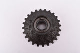 NOS Black Roue Libre Super Standard Sachs-Maillard Aris 6-speed Freewheel with 13-24 teeth and english thread (BSA) from 1988