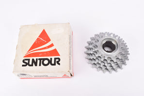 NOS / NIB SunTour Winner #WT-6000 6-speed Accushift freewheel with 13-23 teeth and english/italian tread from 1986