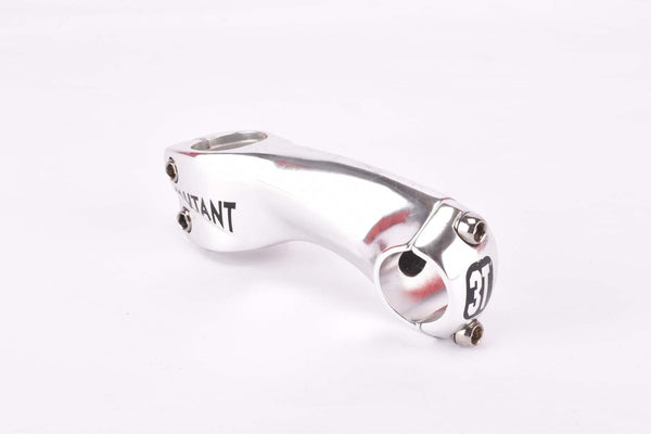 NOS Silver anodised 3TTT Mutant 1" and 1 1/8" ahead stem in size 100mm with 25.8 mm bar clamp size from the 1990s