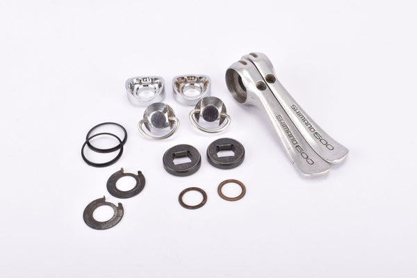 Shimano 600EX #SL-6207-FC braze-on Gear Lever Shifter set from the 1980s