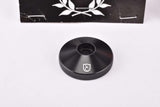 VeloOrange Knurled Stem Cap, Silver and Black