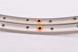 NOS anodized Campagnolo Epsilon Strada G25 tubular rim set in 28" with 36 holes from the 1980s