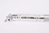 NOS Silver Grey Silca Impero bike pump in 505-540mm with campagnolo valve #1030/2 from the 1950s - 1960s