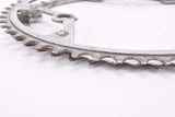 Magistroni 3-arm / 3-pin chromed steel double Chainring with 51/48 teeth and 116 mm BCD from the 1940s ~ 1960s