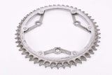 Magistroni 3-arm / 3-pin chromed steel double Chainring with 51/48 teeth and 116 mm BCD from the 1940s ~ 1960s