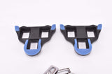 NOS Shimano Blue 2° SPD-SL #SM-SH12 Shoe Plate 3 Point Pedal Cleat