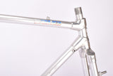 Silver anodized Alan Competition CX Cyclocross vintage aluminum frame set in 52.8 cm (c-t) 51 cm (c-c) from 1985 - defective