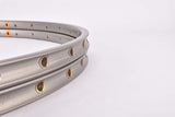 NOS anodized Campagnolo Epsilon Strada G25 tubular rim set in 28" with 36 holes from the 1980s