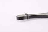 NOS Black Christophe leather toe clip straps