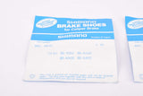 NOS Shimano 105 #BR-1055 Multi Condition replacement brake pad set (4 pcs) #Y-8BC-9810