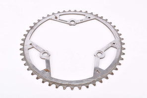 Magistroni 3-arm / 3-pin chromed steel big Chainring with 49 teeth and 116 mm BCD from the 1940s ~ 1960s