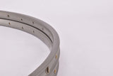 NOS anodized Campagnolo Epsilon Strada G25 tubular rim set in 28" with 36 holes from the 1980s