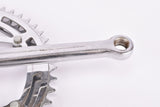 Solida 3-Arm Cottered chromed steel Crankset with 52/47 Teeth and 170mm length from the 1970s